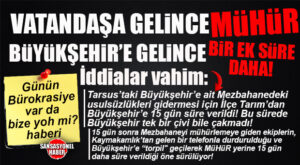 BU İDDİAYLA YANDI ORTALIK: BÜYÜKŞEHİR YAPMADI, KAYMAKAMLIK KORUDU… GÖZLER VALİLİKTE! TARSUS’TA HİJYEN SKANDALINA “BÜROKRATİK” KALKAN! VALİLİK, BU ÇİFTE STANDARDA EL KOYACAK MI?