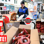 OTOBÜS BAGAJINDA ZEHİR SAÇAN SEVKİYAT! TARSUS’TA YOLCU OTOBÜSÜNDE TAŞINAN 300 KİLO KAÇAK SUCUK VE ÇİĞKÖFTE İMHA EDİLDİ