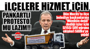 VAHAP SEÇER’DEN “YOL”’ DÖNÜŞÜ: İLÇELERE HİZMET İÇİN SKANDAL ÇIKMASI MI LAZIM?