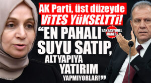 AK PARTİ’DEN TBMM’DE CHP’Lİ BÜYÜKŞEHİR’E BOMBA… HEM DE GRUP BAŞKANVEKİLİNDEN… “EN PAHALI SUYU SATIP, PARALARI NE YAPIYORSUNUZ?”