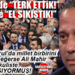 GÜNÜN SOBELENENİ: HANGİ BAŞARIR DOĞRU SÖYLÜYOR? CHP’Lİ ALİ MAHİR BİR KANALDA “ODAYI TERK ETTİM”, DİĞER KANALDA “TEBRİK ETTİM” DEDİ!