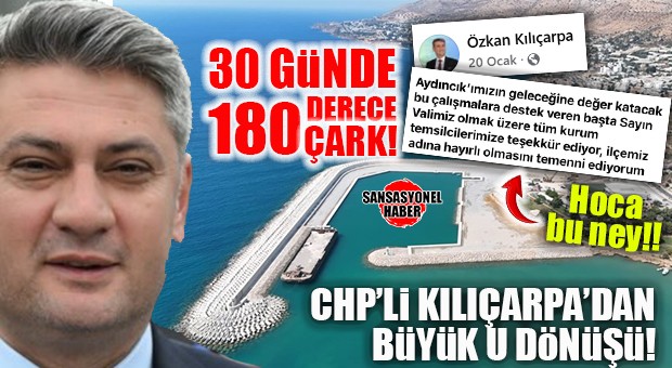 AYDINCIK BUNU KONUŞUYOR: CHP’Lİ AYDINCIK BELEDİYE BAŞKANI NE OLDU DA FİKİR DEĞİŞTİRDİ? KILIÇARPA’DAN BÜYÜK U-DÖNÜŞÜ…