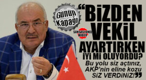 GÜNÜN KAPAĞI! KOCAMAZ’DAN CHP’YE SALVO: “İĞNE SİZE BATINCA MI AKLINIZ BAŞINIZA GELDİ?”