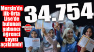 MERSİN’İN OKUL YÜKÜ ARTIYOR: 34 BİN 754 YABANCI ÖĞRENCİ EĞİTİM SİSTEMİNDE!