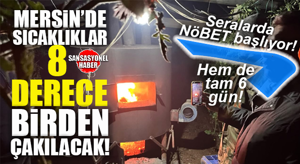 MERSİN’E DONDURUCU SOĞUK ALARMI: SICAKLIKLAR ÇAKILIYOR, ZİRAİ DON KAPIDA!