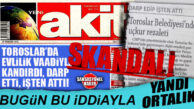 GÜNÜN SKANDAL İDDİASI: TOROSLAR BELEDİYESİ’NDE REZALET PATLADI!