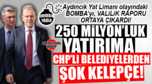 AYDINCIK YAT LİMANI’NDA MASKELER DÜŞTÜ! 250 MİLYONLUK DEV YATIRIM CHP’Lİ BELEDİYELERİN İMAR DİRENCİNE TAKILDI… GÜNÜN BOMBASI!