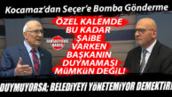 İYİ PARTİ GENEL BAŞKAN YARDIMCISI BURHANETTİN KOCAMAZ, MERSİN BÜYÜKŞEHİR’E YAPILAN OPERASYON HAKKINDA KONUŞTU! SEÇER’E “ÖZEL KALEM” GÖNDERMESİ: “BİTİŞİK ODADAN HABERİ YOKSA BELEDİYEYİ YÖNETEMİYOR DEMEKTİR!”