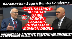 İYİ PARTİ GENEL BAŞKAN YARDIMCISI BURHANETTİN KOCAMAZ, MERSİN BÜYÜKŞEHİR’E YAPILAN OPERASYON HAKKINDA KONUŞTU! SEÇER’E “ÖZEL KALEM” GÖNDERMESİ: “BİTİŞİK ODADAN HABERİ YOKSA BELEDİYEYİ YÖNETEMİYOR DEMEKTİR!”