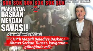 CHP’Lİ MEZİTLİ BELEDİYE BAŞKANI AHMET SERKAN TUNCER HAKKINDA ŞOK İDDİA: RESTORANDA TEKME TOKAT ARBEDE!