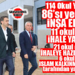 AK PARTİ İL BAŞKANLIĞI, MERSİN’E YAPILAN EĞİTİM YATIRIMLARINI AÇIKLADI: 139 YENİ OKUL, 2 BİN 716 DERSLİK!