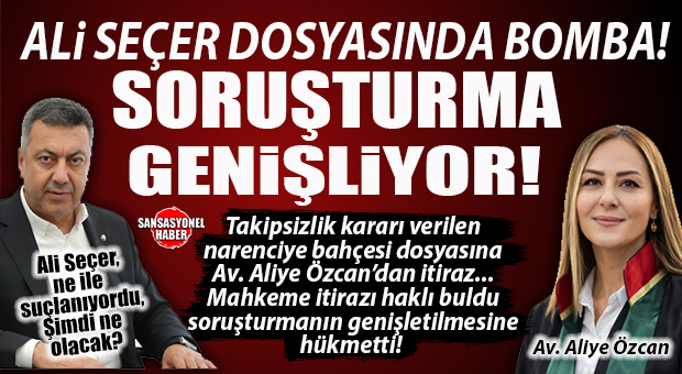 GÜNÜN BOMBASI! ALİ SEÇER DOSYASINDA FLAŞ GELİŞME: MAHKEME “TAKİPSİZLİK” KARARINI BOZDU!