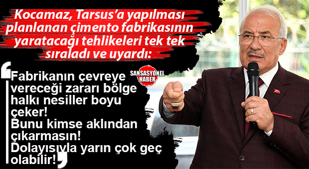 İYİ PARTİ GENEL BAŞKAN YARDIMCISI VE MERSİN MİLLETVEKİLİ BURHANETTİN KOCAMAZ’DAN TARSUS İÇİN TARİHİ ÇAĞRI: “ÜÇ BEŞ KİŞİ İŞE GİRECEK DİYE GELECEĞİNİZİ SATMAYIN! TARSUS’A BU İHANETİ YAPMAYIN!”