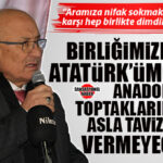 İYİ PARTİ GENEL BAŞKAN YARDIMCISI BURHANETTİN KOCAMAZ’DAN TARSUS’TA “VATAN” ÇIKIŞI: “BİZİM GİDECEK BAŞKA YERİMİZ YOK!”
