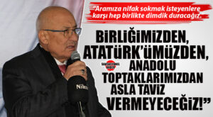 İYİ PARTİ GENEL BAŞKAN YARDIMCISI BURHANETTİN KOCAMAZ’DAN TARSUS’TA “VATAN” ÇIKIŞI: “BİZİM GİDECEK BAŞKA YERİMİZ YOK!”