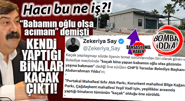 DEM MONTESİ CHP’Lİ YILDIZ’IN RUHSAT BOMBASI PATLADI: MİLLETE YAPI RUHSATI İÇİN ÇÖKERKEN, KENDİSİNİN BAŞINDA OLDUĞU BELEDİYE KAÇAK ÇIKIYORMUŞ… BOMBA İDDİA!