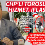 TOROSLAR’DA HİZMET İFLAS ETTİ: CHP’Lİ BELEDİYE, PARKLARI ORMANA ÇEVİRDİ, VATANDAŞ KENDİ PARKINI KENDİ BİÇİYOR!
