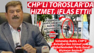 TOROSLAR’DA HİZMET İFLAS ETTİ: CHP’Lİ BELEDİYE, PARKLARI ORMANA ÇEVİRDİ, VATANDAŞ KENDİ PARKINI KENDİ BİÇİYOR!