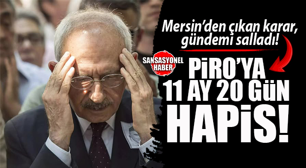 KILIÇDAROĞLU’NUN MERSİN MİTİNGİNDE YAPTIĞI KONUŞMA MAHKEMEYE TAŞINMIŞTI: ESKİ GENEL BAŞKANA MERSİN’DE CUMHURBAŞKANINA HAKARETTEN 11 AY 20 GÜN HAPİS CEZASI ÇIKTI!