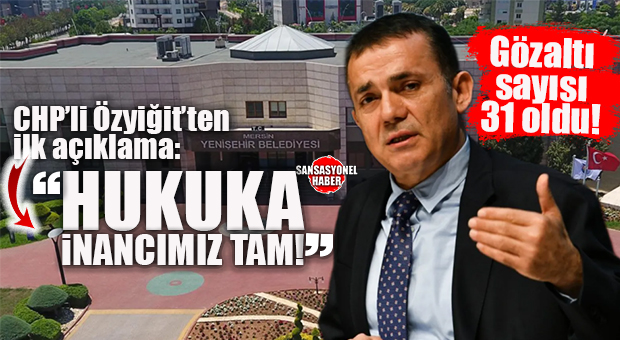 YENİŞEHİR BELEDİYE BAŞKANI ÖZYİĞİT’TEN OPERASYON AÇIKLAMASI: “HUKUKA İNANCIMIZ TAM”