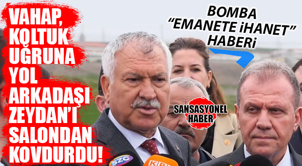 ZEYDAN KARALAR’A “SEÇER” ŞOKU: EMANETİ İADE ETMEDİ! DOSTLUK BİTTİ, KOLTUK KAVGASI BAŞLADI… SEÇER İLE KARALAR ARASINDA İPLER KOPTU!