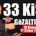 YENİŞEHİR’DE RÜŞVET VE YOLSUZLUK OPERASYONUNDA FLAŞ! CHP’Lİ YENİŞEHİR BELEDİYESİ’NDE 2 BAŞKAN YARDIMCISI VE 31 KİŞİ GÖZALTINDA! İŞTE O İSİMLER…