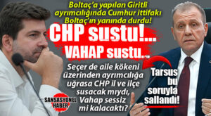TARSUS BUNU KONUŞUYOR: TARSUS’TA ETNİK SİYASET SKANDALINDA CUMHUR İTTİFAKI BOLTAÇ’A DESTEK VERDİ, CHP VE VAHAP SEÇER SUSTU!