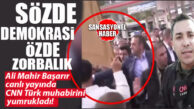KOLTUK KAYBETMENİN ACISI BASINDAN ÇIKARILDI: ALİ MAHİR BAŞARIR CANLI YAYINDA CNN TÜRK MUHABİRİNİ YUMRUKLADI!