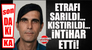 SON DAKİKA… TARSUS’U KANA BULAYAN KATİL ZANLISI YAKALANACAĞINI ANLAYINCA İNTİHAR ETTİ!