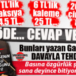 SKANDAL! TOROSLAR’DA MİLYONLUK USULSÜZLÜK ORTAYA ÇIKTI, DEM  MONTESİ CHP’Lİ YILDIZ GAZETECİLERİ VE MECLİS ÜYELERİNİ MAHKEME TEHDİDİYLE SUSTURMAYA ÇALIŞIYOR!