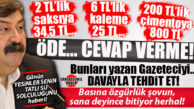 SKANDAL! TOROSLAR’DA MİLYONLUK USULSÜZLÜK ORTAYA ÇIKTI, DEM  MONTESİ CHP’Lİ YILDIZ GAZETECİLERİ VE MECLİS ÜYELERİNİ MAHKEME TEHDİDİYLE SUSTURMAYA ÇALIŞIYOR!