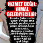TOROSLAR’DA İHMALİN BEDELİNİ 6 YAŞINDAKİ ÇOCUK ÖDEDİ! AYLARDIR YAPILMAYAN YOLDA ÇUKUR NEDENİYLE DÜŞEN ÇOCUĞUN AYAK BİLEĞİ KIRILDI!