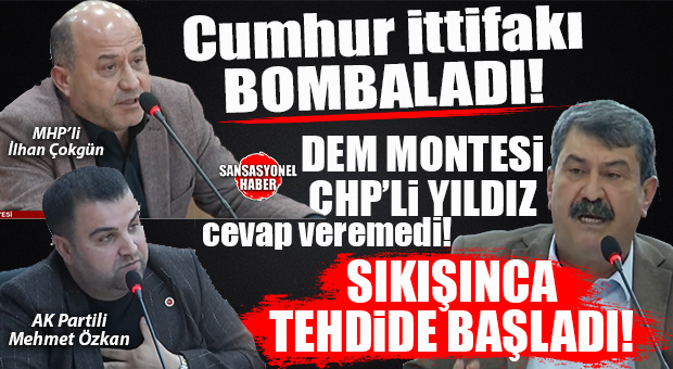 TOROSLAR MECLİSİ GERİLDİ: DEM MONTESİ CHP’Lİ YILDIZ BELGELERE CEVAP VERMEK YERİNE GAZETECİ VE MECLİS ÜYELERİNİ DAVAYLA TEHDİT ETTİ!