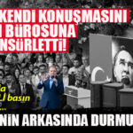 ŞOK DETAY SANSASYONEL’DE… SEÇER’İN KONUŞMASI ÖNCE SERVİS EDİLDİ SONRA MAKASLANDI! SEÇER “TBMM RESTİ” İÇEREN SERT CÜMLELERİNİ MAKASLATTI; YETMEDİ TOPLANTIYA GELMEYEN BAŞKANI HEM GELMİŞ HEM DE KONUŞMUŞ GÖSTERDİ!