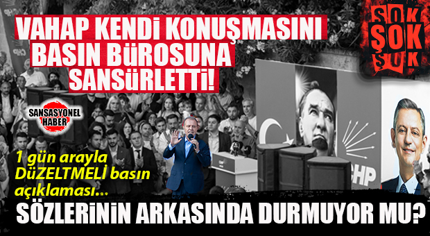 ŞOK DETAY SANSASYONEL’DE… SEÇER’İN KONUŞMASI ÖNCE SERVİS EDİLDİ SONRA MAKASLANDI! SEÇER “TBMM RESTİ” İÇEREN SERT CÜMLELERİNİ MAKASLATTI; YETMEDİ TOPLANTIYA GELMEYEN BAŞKANI HEM GELMİŞ HEM DE KONUŞMUŞ GÖSTERDİ!