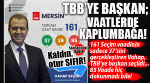 TBB BAŞKANI SEÇİLDİ AMA KARNESİ TARTIŞMA YARATTI: VAHAP SEÇER’İN VAATLERİ GERÇEKLEŞTİRME ORANI SINIFTA KALDI! 161 VAADİN 37’Sİ YAPILDI, 85’İNE DOKUNULMADI BİLE…