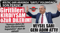“GİRİTLİ” POLEMİĞİNDE FLAŞ GELİŞME: VEYSEL SARI GERİ ADIM ATTI! O SÖZLER İÇİN ÖZÜR DİLEDİ!