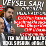 MERSİN BUNU KONUŞUYOR: VEYSEL SARI CHP’LİLERİ HEDEFE KOYDU: BOLTAÇ CEVABINI VERDİ, SUÇLANAN DİNÇER VE PARTİLİLERİNE SAHİP ÇIKMASI GEREKEN İL ÖRGÜTÜNDEN ÇIT ÇIKMIYOR!