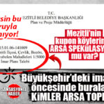 KAMUOYU PLANLAMA ÖNCESİ ARSA HAREKETLİLİĞİNİ SORGULUYOR! MERSİN BU SORUYLA SALLANIYOR: MEZİTLİ’NİN KUPON KÖYLERİNDE PLANLAMA ÖNCESİ KİMLER ARSA TOPLADI?!