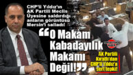 TOROSLAR BELEDİYESİ’NDE CHP’Lİ BAŞKAN MECLİSİ KARIŞTIRDI, AK PARTİLİ MECLİS ÜYESİNE YUMRUK SON ANDA ENGELLENDİ… AK PARTİLİ KIRATLI’DAN CHP’Lİ YILDIZ’A SERT TEPKİ: “O MAKAM KABADAYILIK MAKAMI DEĞİL!”