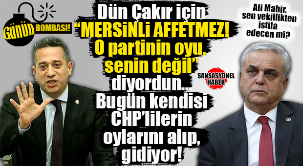 MERSİN’DE EN ÇOK SORULAN SORU: DÜN ÇAKIR’A ESTİRİP GÜRLEYEN BAŞARIR, ŞİMDİ KENDİSİ VEKİLLİKTEN İSTİFA EDECEK Mİ?
