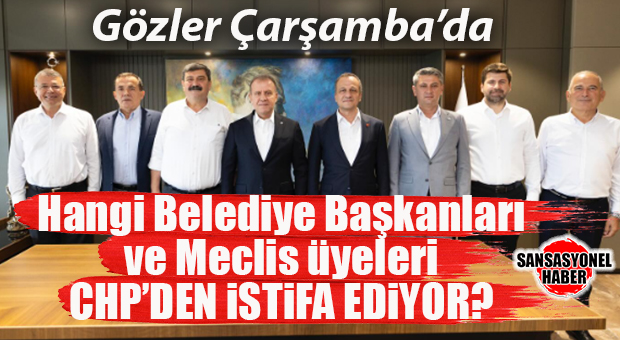 MERSİN SİYASİ KULİSLERİNDE PAZAR BOMBASI! GÖZLER CHP’Lİ BELEDİYELERE ÇEVRİLDİ, ÇARŞAMBA CHP’DEN İSTİFALAR GELİYOR MU?