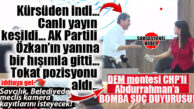 BOMBAAA… AK PARTİLİ ÖZKAN, CHP’Lİ TOROSLAR BELEDİYE BAŞKANI YILDIZ HAKKINDA SUÇ DUYURUSUNDA BULUNDU: “BANA TOKAT ATMAYA ÇALIŞTI!”
