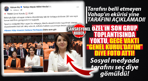 GÜNÜN SOSYAL MEDYADA GÖMÜLENİ: SEÇER’E YAKINLIĞIYLA BİLİNEN MERSİN MİLLETVEKİLİ GÜLCAN KIŞ SESSİZLİĞİNİ KORUDU, MERSİNLİLER PATLADI: “TARAFINI BELLİ ET!”