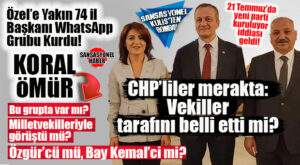 CHP KULİSLERİNDE GİZLİ WHATSAPP ZİRVESİ! MERSİN BU MASADA MI? İL BAŞKANI KORAL ÖMÜR ÖZEL’İ DESTEKLEYEN 74’LÜK GRUPTA MI, VEKİLLERLE NE KONUŞTU?