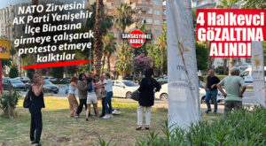 MERSİN’DE NATO PROVOKASYONU: 4 KİŞİ GÖZALTINA ALINDI!