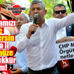 KULİSLER ÇALKALANIYORDU, YANIT TEKİR’DEN GELDİ: TEKİR BULUŞMASINI ORGANİZE EDEN CHP MERSİN İL ÖRGÜTÜNE ÖZGÜR ÖZEL’DEN TEŞEKKÜR!