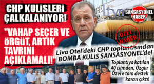 CHP KULİSLERİ ÇALKALANIYOR! “VAHAP SEÇER VE ÖRGÜT ARTIK TAVRINI AÇIKLAMALI!”