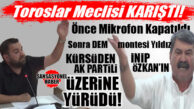 TOROSLAR’DA MECLİS KARIŞTI! TOROSLAR BELEDİYESİ’NDE “AKRABA” KRİZİNİN ARDINDAN MECLİSTE KAVGA: CHP’Lİ YILDIZ, AK PARTİLİ ÖZKAN’LA ÖNCE SÖZLÜ TARTIŞTI SONRA ÜZERİNE YÜRÜDÜ… BOMBA…