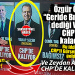 CHP’DE DEPREMİN ARTÇILARI SÜRÜYOR: VAHAP SEÇER İKİ ATEŞ ARASINDA! ÖZGÜR ÖZEL “GELİYOR”, GÜRSEL TEKİN “KALACAK” DEDİ!